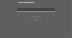 Desktop Screenshot of fedloanservice.com